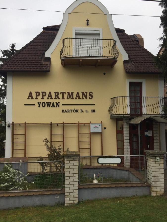 Apartments Yowan Hévíz Exteriör bild