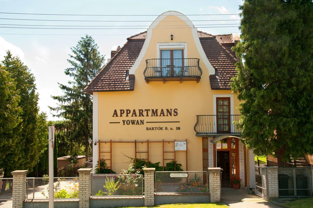 Apartments Yowan Hévíz Exteriör bild