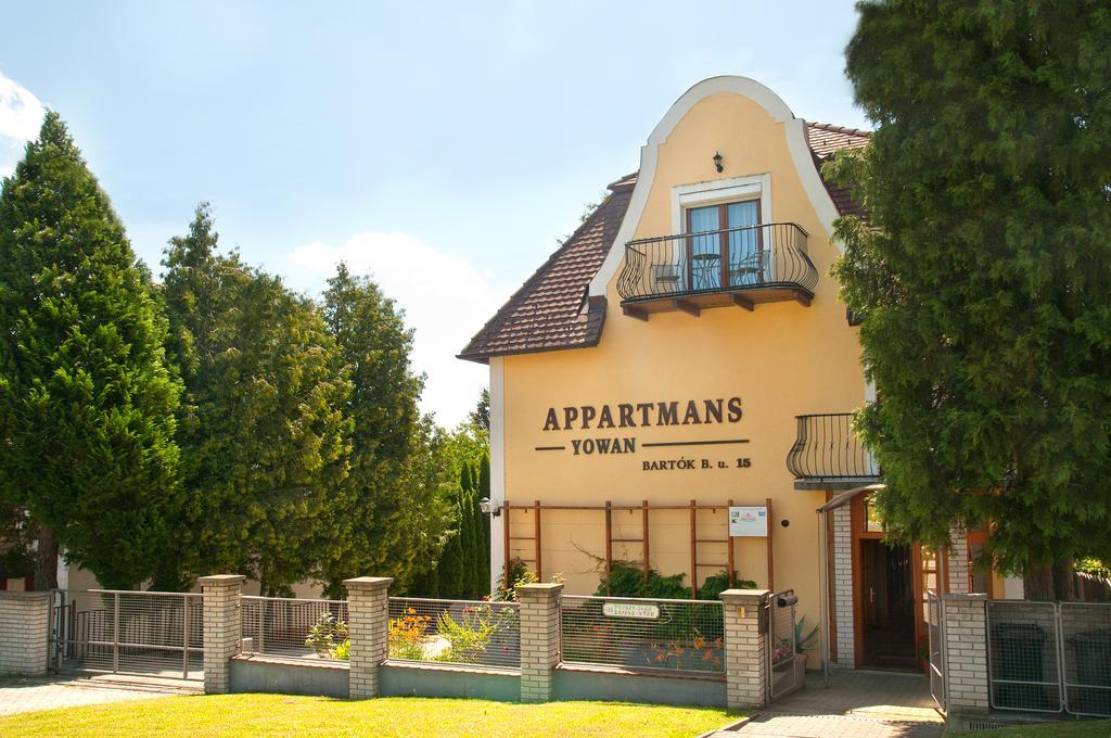 Apartments Yowan Hévíz Exteriör bild